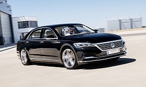 VW Celebrates Phaeton Fiasco, For the First Time Shows D2 Successor That Never Was