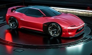 VW Designer Reimagines the Mitsubishi 3000GT Into the Futuristic-Looking 4000GT