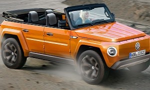 VW e-Thing Rendering Shows G-Class-like Potential Resurrection of the Type