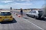 VW Golf 2 Diesel Goes Drag Racing, Should Come With a Health Warning Label