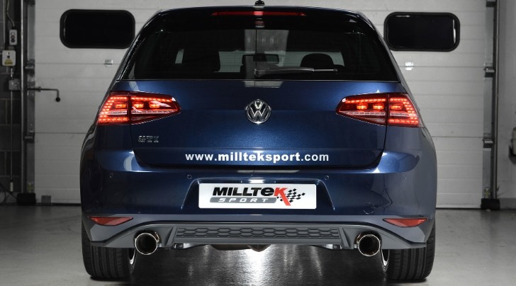 VW Golf 7 GTI GEts Milltek Performance Exhaust
