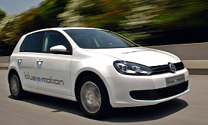 VW Golf blue-e-motion Takes on 2011 RAC Future Car Challenge