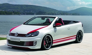 VW Golf GTI Cabrio Study Unveiled