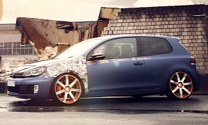 VW Golf GTI Gets Boost and Wrap from BBM