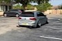 VW Golf Owner Takes Slammed Past the Limit, Cannot Refuel Without Removing a Wheel