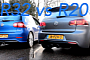 VW Golf R32 vs R20 Milltex Exhaust Battle
