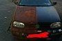 VW Golf with Rusty Finish Looks like Two-Face, Is Perfect for Halloween