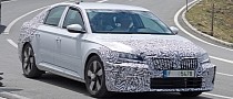 VW Group's All-New Mid-Size Sedan Spied in Europe, Too Bad They Won't Sell It in the U.S.