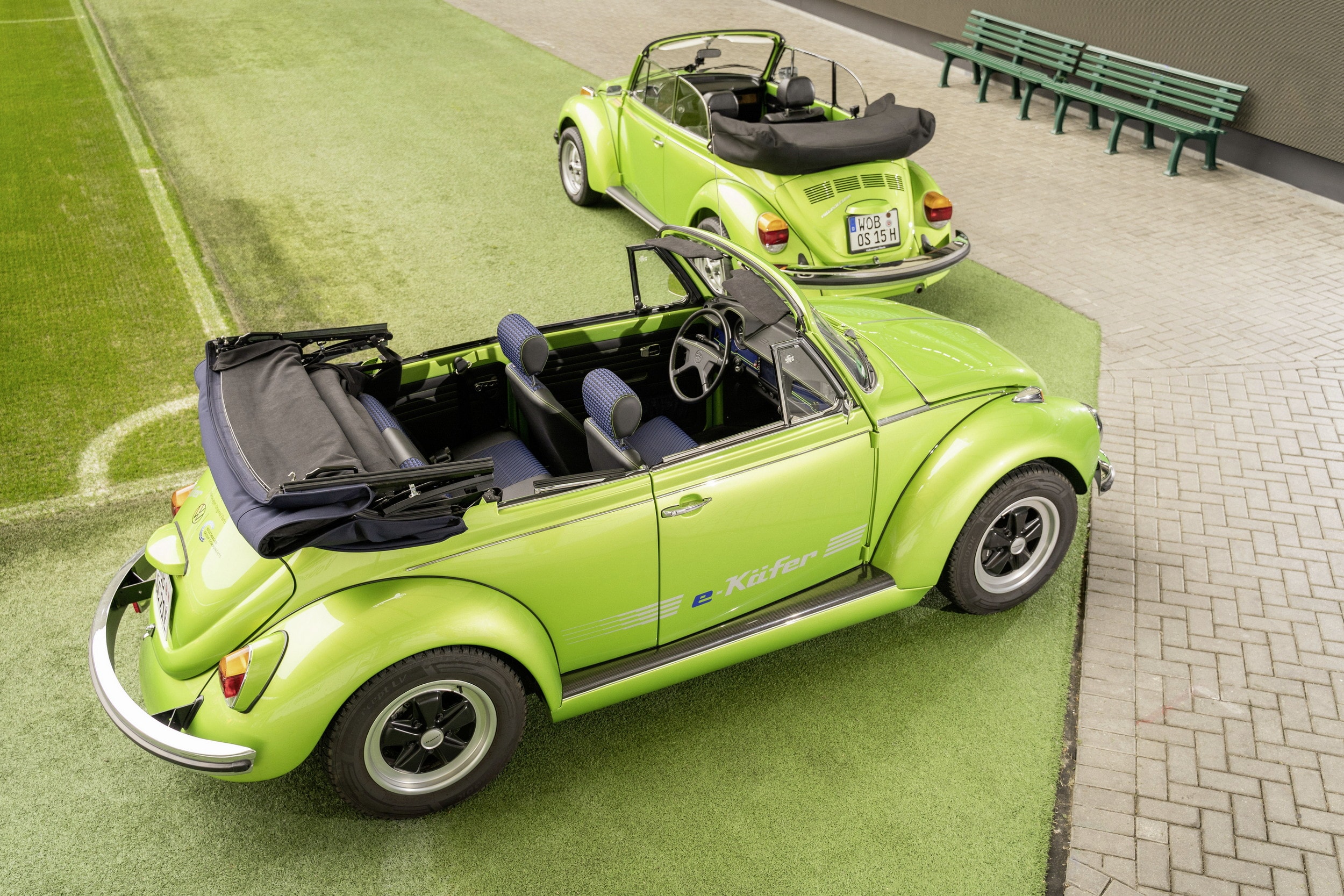 VW Heavily Modifies Two Vintage Cabriolet Beetles and Invites