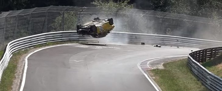 VW Polo Has Horror Nurburgring Crash