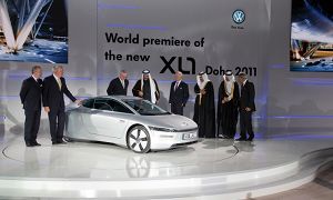 VW Presents XL1, the 0.9 l/100km Car