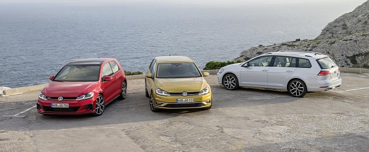 2017 Volkswagen Golf facelift