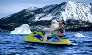 VW Promotes the Beetle Convertible with Abominable Snowman Ad