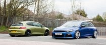 VW Scirocco on Vossen CVT and VLE-1 Wheels Showcased in the UK