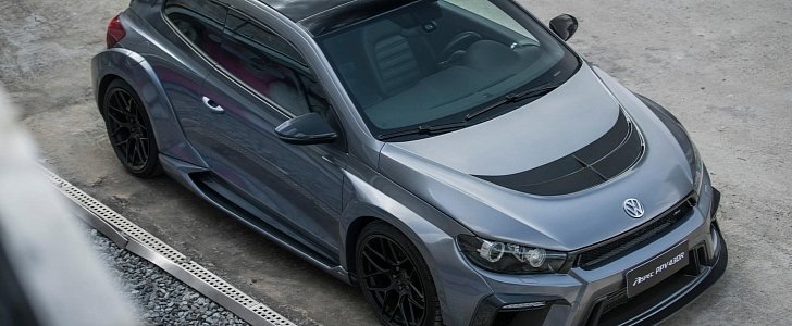 VW Scirocco R Widebody Monster by Aspec Comes from China 
