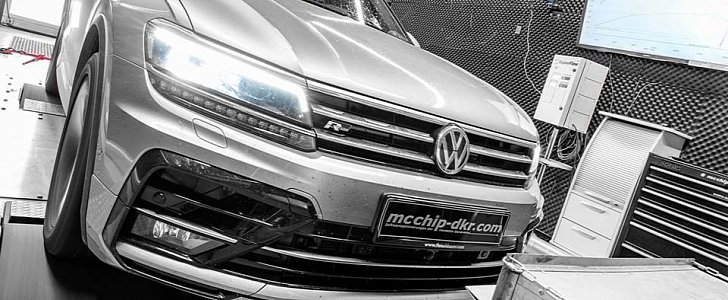 VW Tiguan 2.0 TDI Makes 300 HP Thanks to Mcchip-DKR Stage 1 Tuning