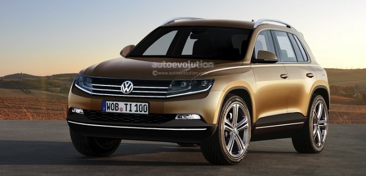 Next VW Tiguan rendering