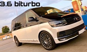 VW Transporter With 3.6 BiTurbo Swap Makes 700 HP, Costs €250,000