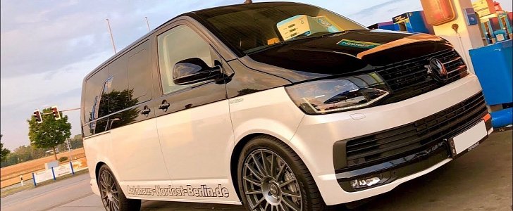 VW Transporter With 3.6 BiTurbo Swap Makes 700 HP, Costs €250,000
