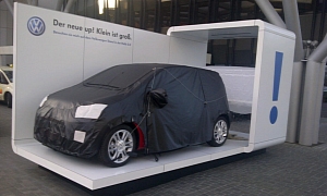 VW Up Invades City of Frankfurt <span>· Live Photos</span>