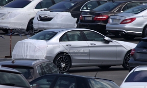 W205 Mercedes-Benz C-Class Pretty Much Uncovered