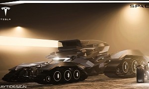 Wage no Wars on Mars Aliens with this Tesla-Branded Observational Tank