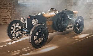 Wait, Wait, There's Also a Bugatti Baby II 'Golden Era' That Mixes Art With Craftsmanship