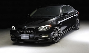Wald international Gives BMW 5-Series the Black Bison Look