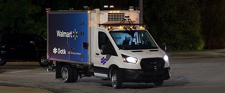 Gatik's Walmart no-safety-driver autonomous truck