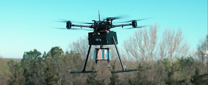 Walmart drone delivery service