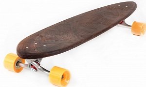 Walnut Hand-Made Skateboards Make You Want to Touch Them
