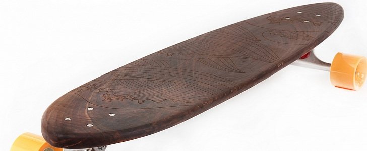 Walnut Hand-Made Skateboards Make You Want to Touch Them