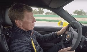 Walter Rohrl Drifts 2018 Porsche 911 GT3 in German Humor Gig