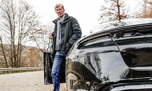 Walter Rohrl Drives the Porsche Taycan, Waxes Lyrical About the Handling