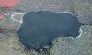 Wanksy Copycat Draws Male Genitalia On Pothole To Get It Fixed, Gets Fined