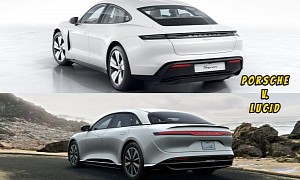 Want a Base 2023 Porsche Taycan? Check Out the 2023 Lucid Air Pure First!
