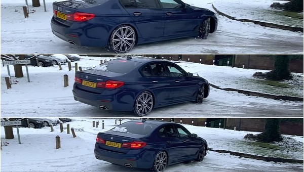 Sliding BMW 5 Series (G30)