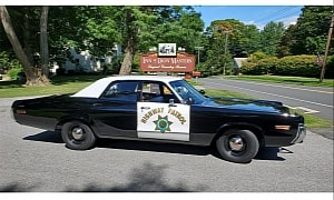 Want To Play Cops and Robbers? This Mint 1972 Dodge Polara Police Pursuit Car Is for Sale
