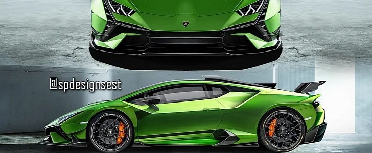 2023 Lamborghini Huracan Tecnica CGI tuning by spdesignsest