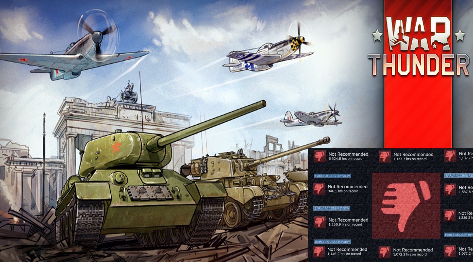 War Thunder Fans Declare War on Gaijin Entertainment, Review Bomb Their  Steam Page - autoevolution