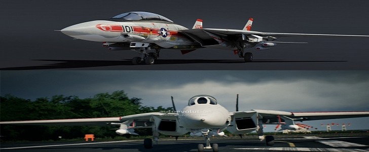 War Thunder vs Ace Combat 7: Whose F-14 Tomcat Is More Fun To Fly?
