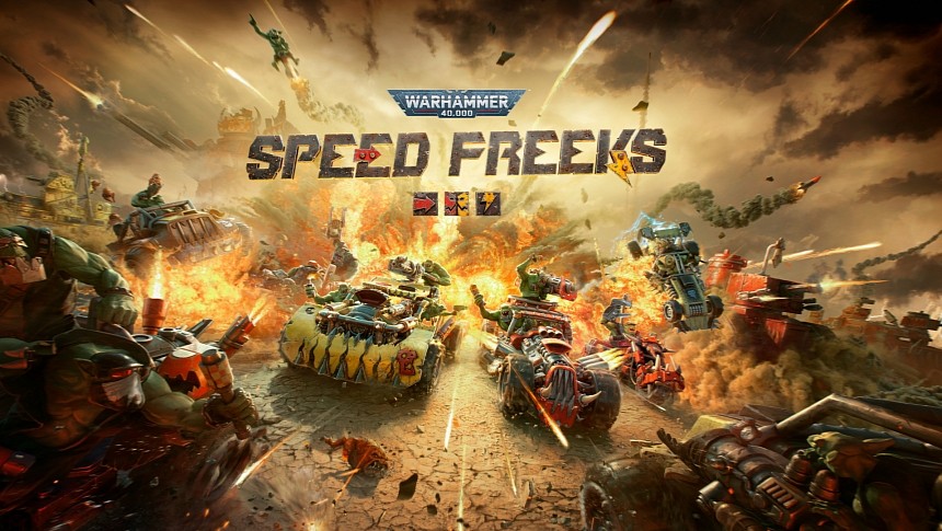Warhammer 40,000: Speed Freeks key art