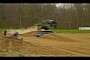 Warlord Ram TRX 6x6 Jumps Over a CanAm Before Moving On to a Tesla Model S Plaid