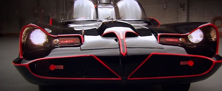 George Barris' Batmobile, created from the 1966 Lincoln Futura concept