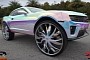 Warning: Looking at This Chevy Camaro on 34-Inch Wheels Could Cause Seizures