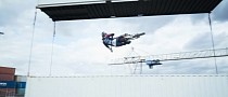 Watch 2021 FMX and X Games Champion Defy Physics in a Working Shipping Port