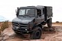 Watch $385k Mercedes-Benz Unimog Truck Breeze Through Moab's Hell Revenge