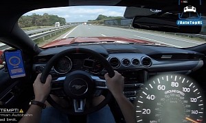 Watch 780 HP Ford Mustang GT Hit Top Speed on the Autobahn with Frightening Ease