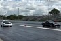 Watch 850-HP 1995 Nissan 240SX Unleash It's Fury on a 2010 Chevy Corvette ZR1 in Drag Race