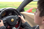 Watch a 14-Year Old Drive His Dad’s Ferrari 458